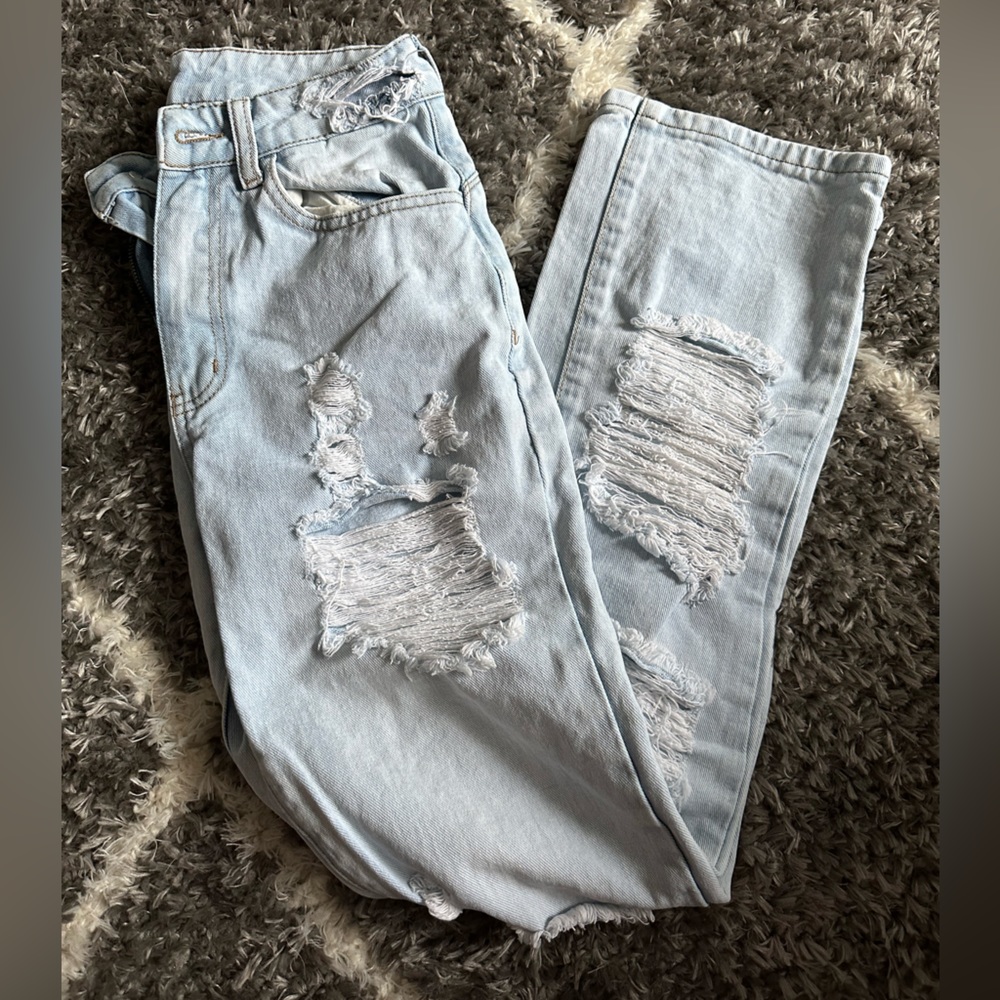SHEIN ripped jeans